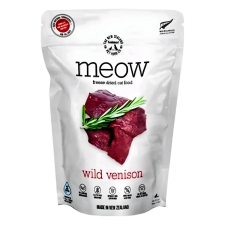 Meow Dry Food Freeze Dried Raw Wild Venison 280g, NZ-342, cat Freeze Dried, Meow, cat Food, catsmart, Food, Freeze Dried